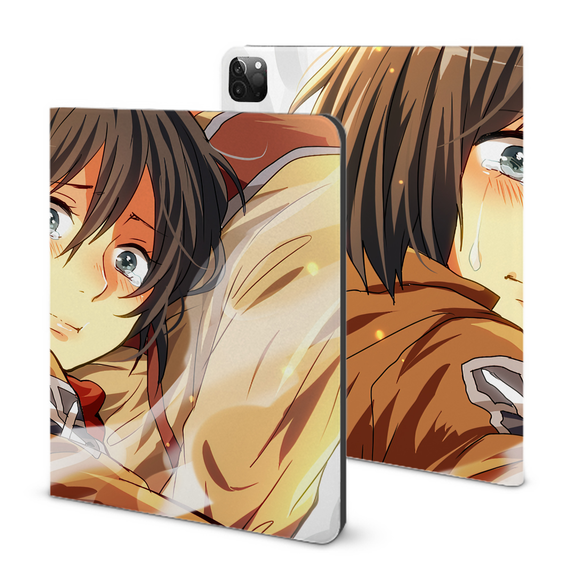 （画像用） 進撃の巨人 Attack on Titan IPadケース ペンホルダー付き ブックスタイルデザイン